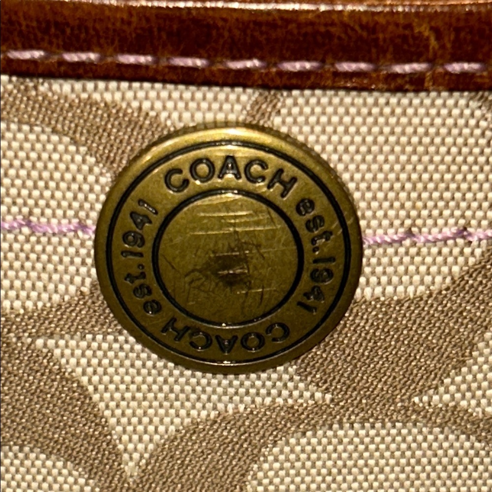 Coach Vintage Signature Patchwork Hobo Shoulder Bag - Picture 5 of 16